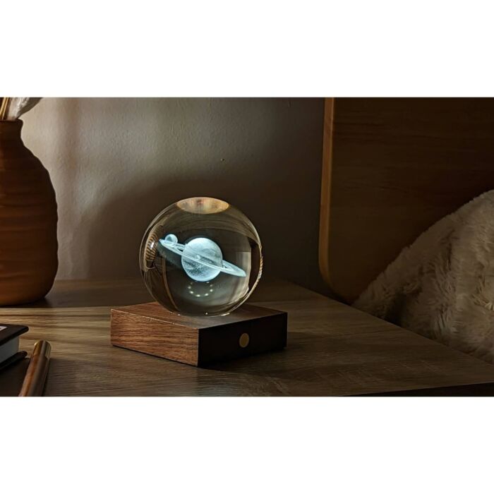 Gingko Amber Crystal Light - Saturn